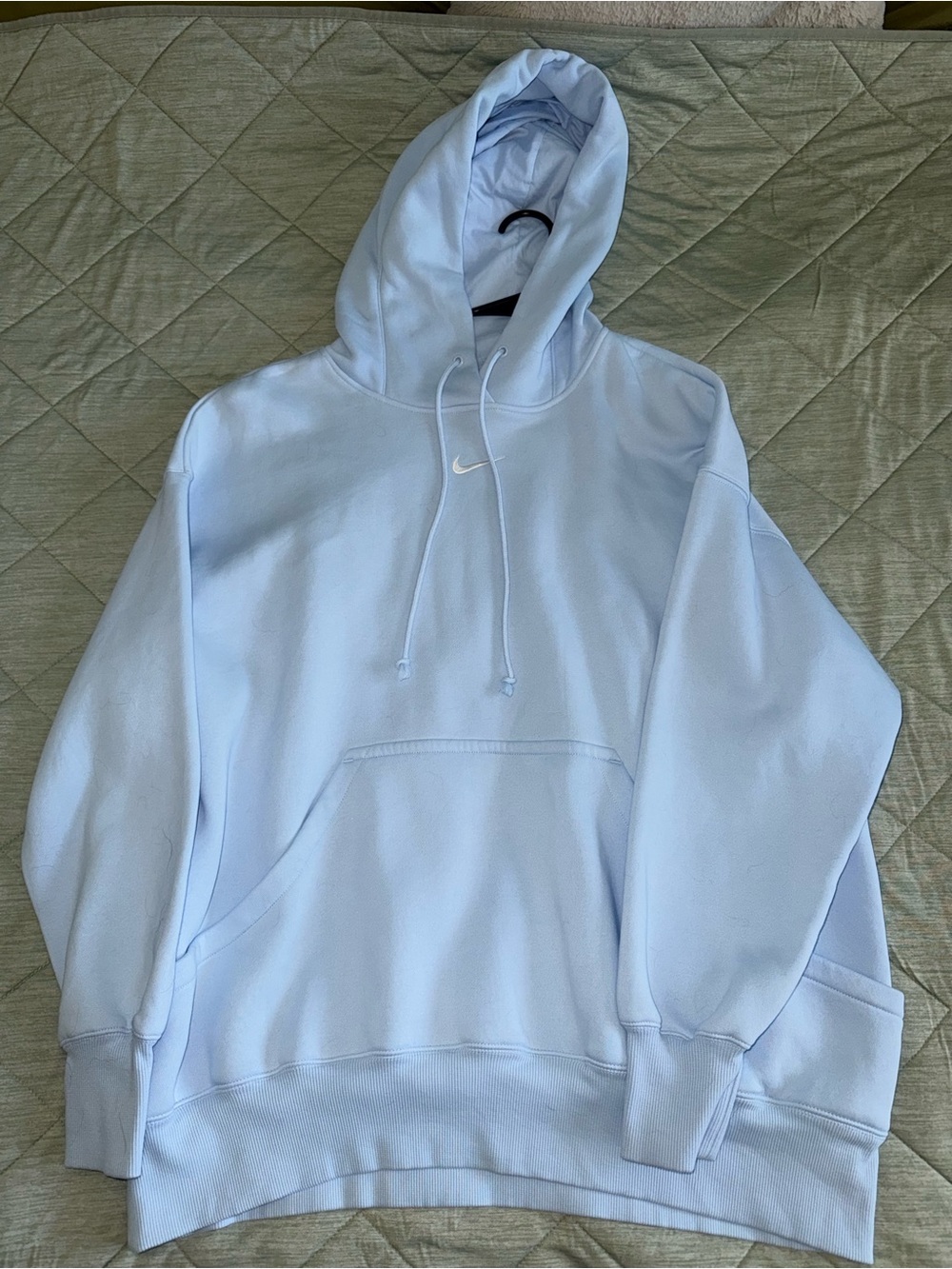 Nike Light Blue Pullover Hoodie